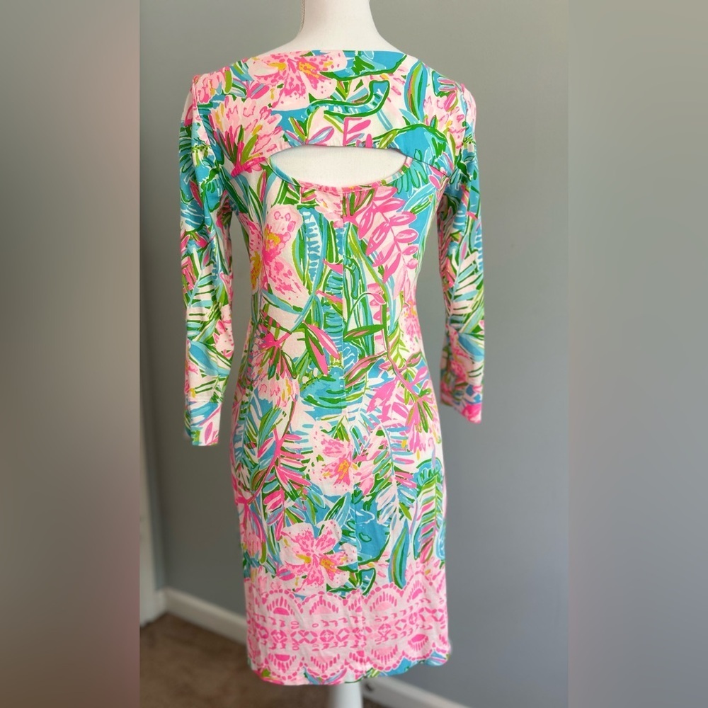 Lilly Pulitzer Multicolor Floral Dress - Picture 2 of 5